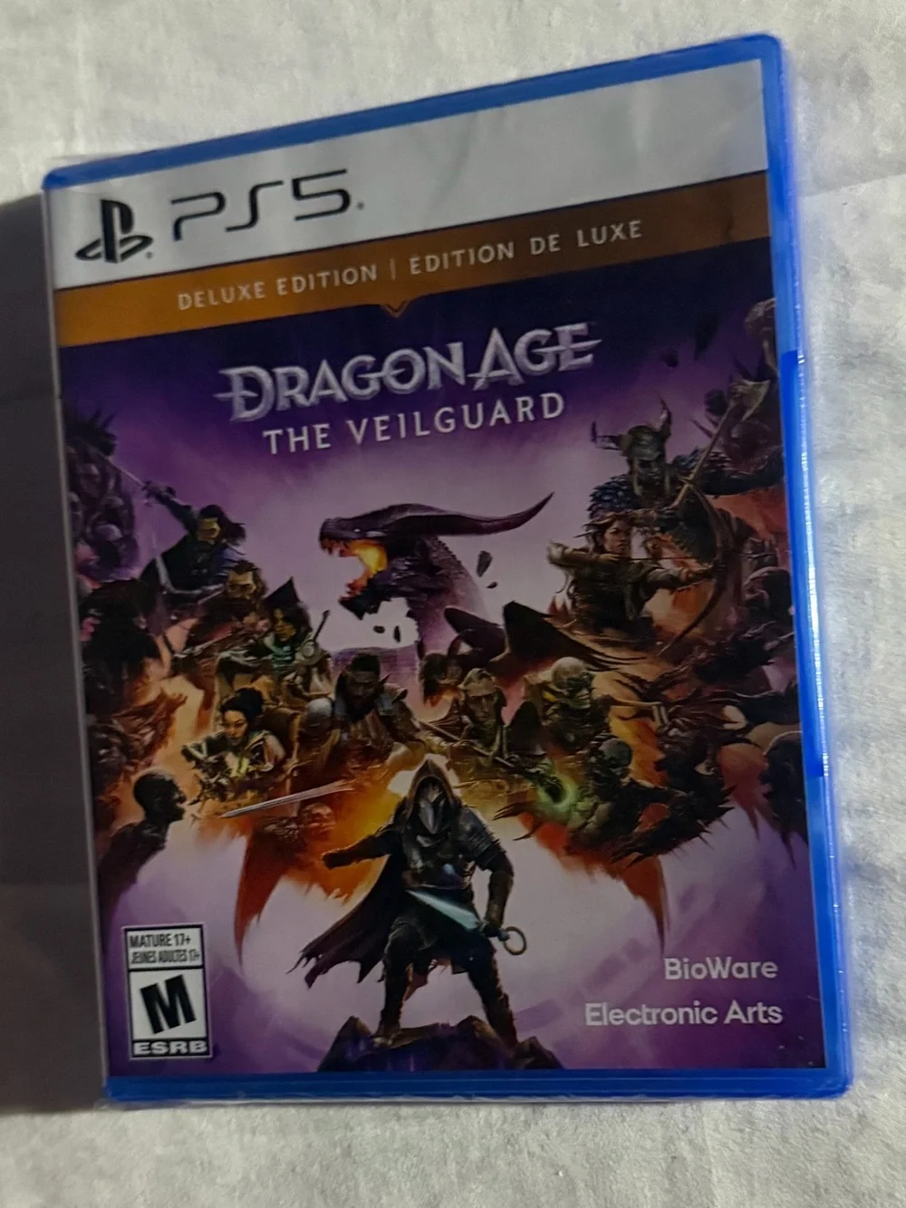 Dragon Age The Veil guard Deluxe Edition/Monster Hunter Wild Steel Ed PS5 Bundle